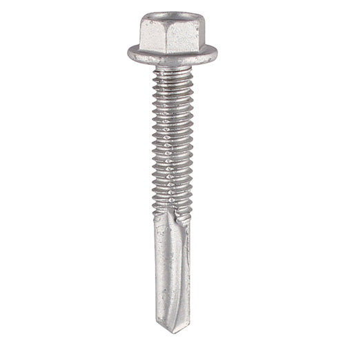 Bi-Metal Hex Head Tek Screws for Heavy Gauge Steel