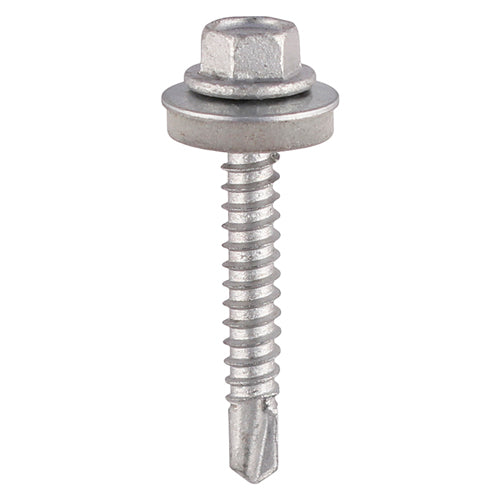Bi-Metal Hex Head Tek Screws with EPDM Washers for Light Gauge Steel