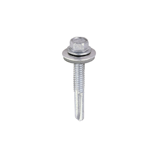 Hex Head Tek Screws with EPDM Washers for Heavy Gauge Steel